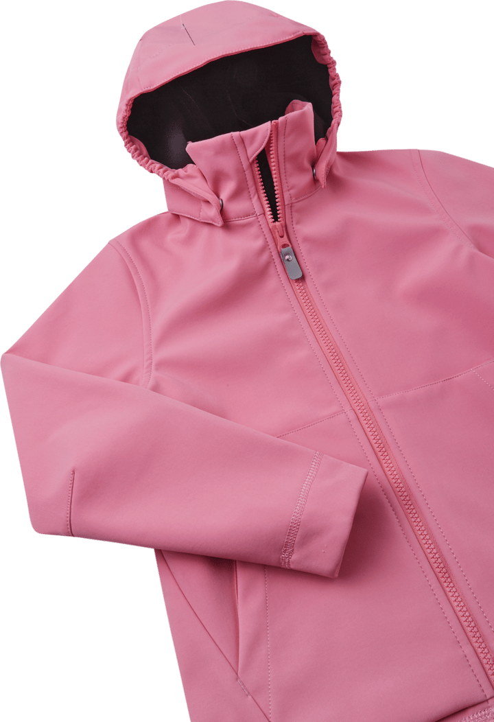 Kids' Koivula Softshell Jacket Sunset Pink Reima