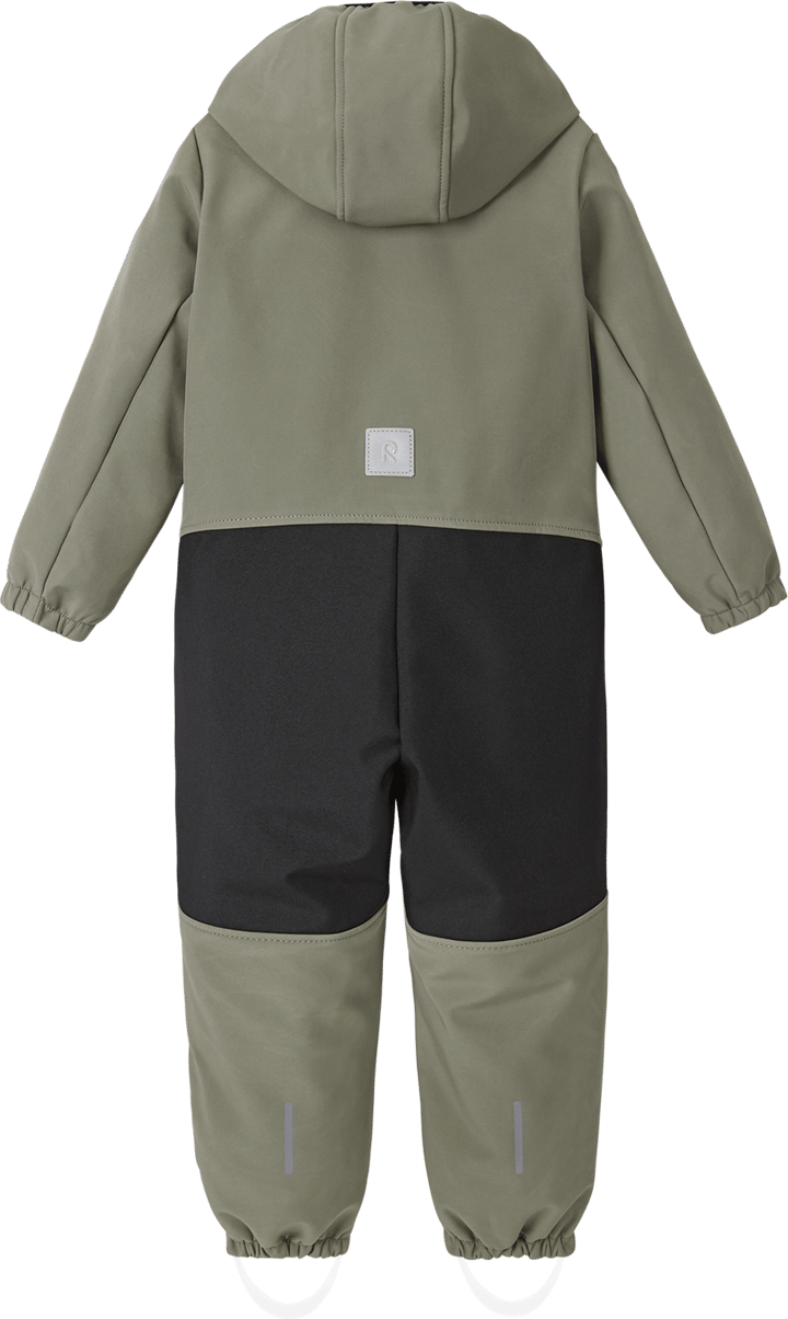 Reima Kids' Softshell Overall Nurmes Greyish Green Reima