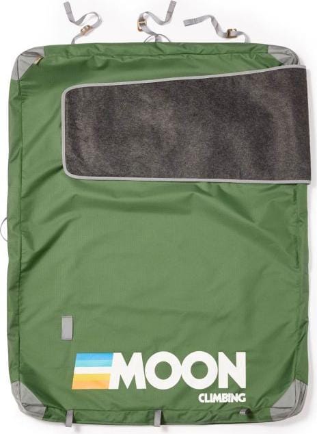 Moon Climbing Warrior Crash Pad Shell Retro Stripe Green