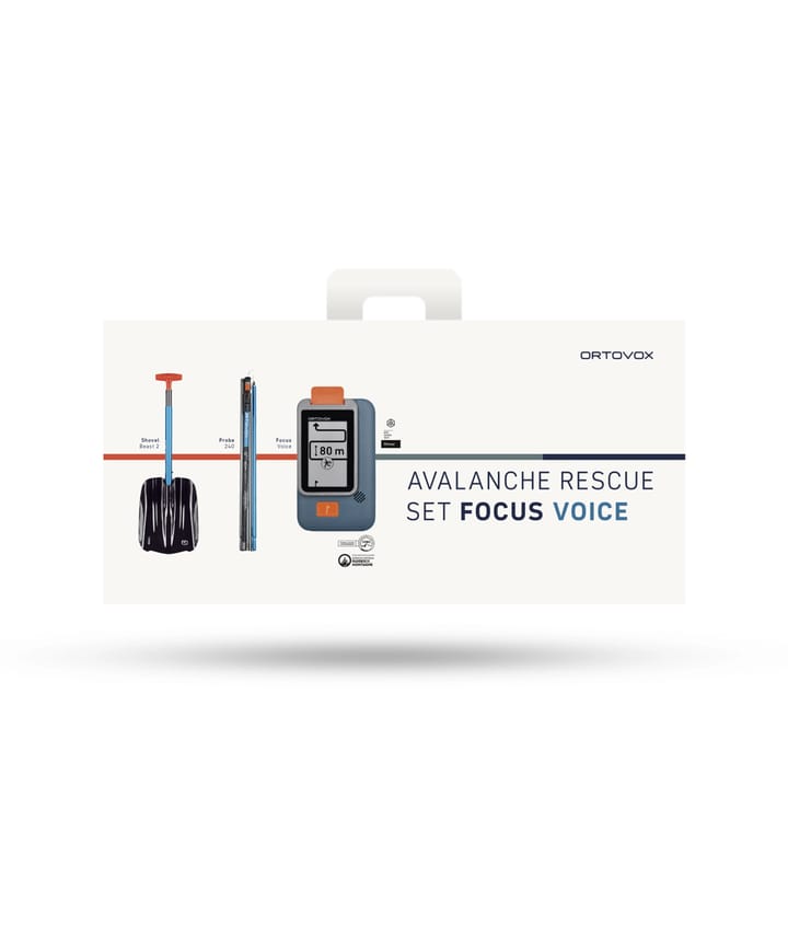 Ortovox Rescue Set Focus Voice Safety Black Ortovox