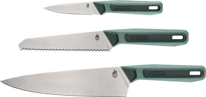 Gerber ComplEAT Knife Set Green Gerber