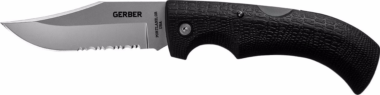 Gerber Gator Clip Point Serrated
