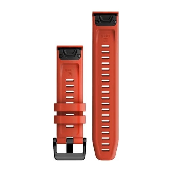Garmin QuickFit 22-Klokkerem Silikon Flame Red Garmin