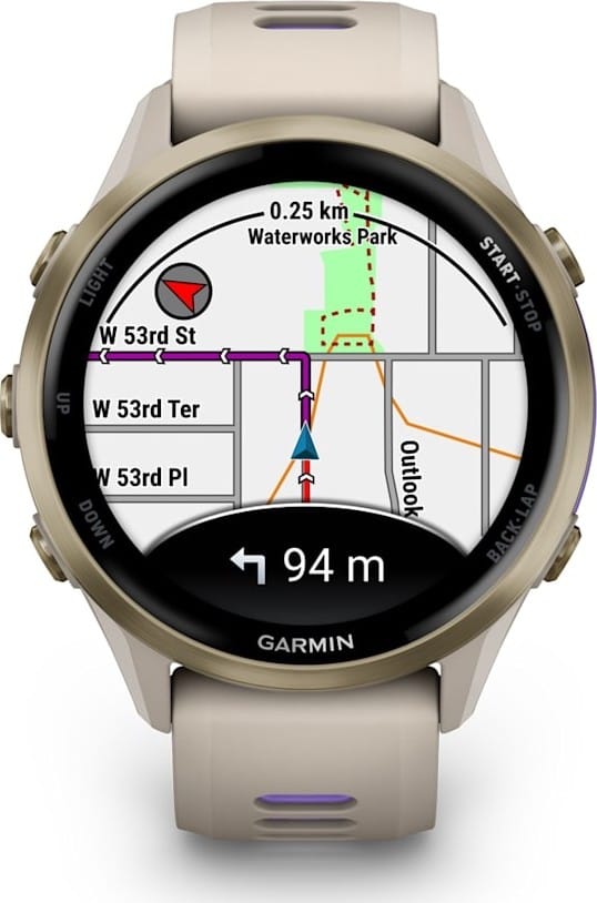 Garmin Forerunner 970 French Gray/indigo Garmin Garmin Forerunner 970 French Gray/indigo Garmin