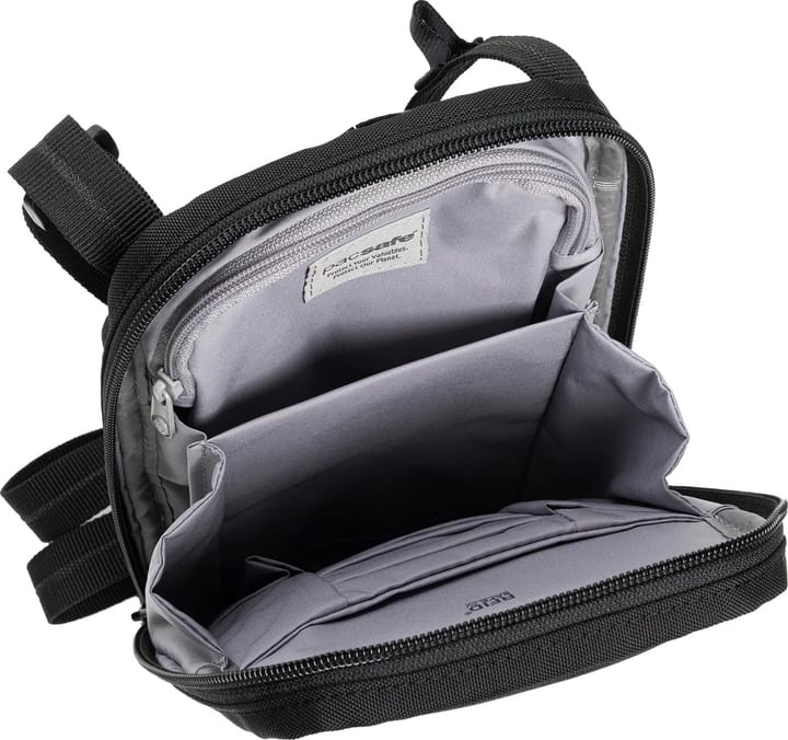 Pacsafe RFIDsafe Tech Crossbody Jet Black Pacsafe