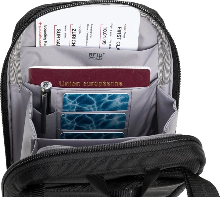 Pacsafe RFIDsafe Tech Crossbody Jet Black Pacsafe