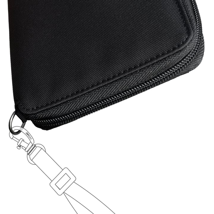 Pacsafe RFIDsafe RFID Blocking Travel Wallet Jet Black Pacsafe