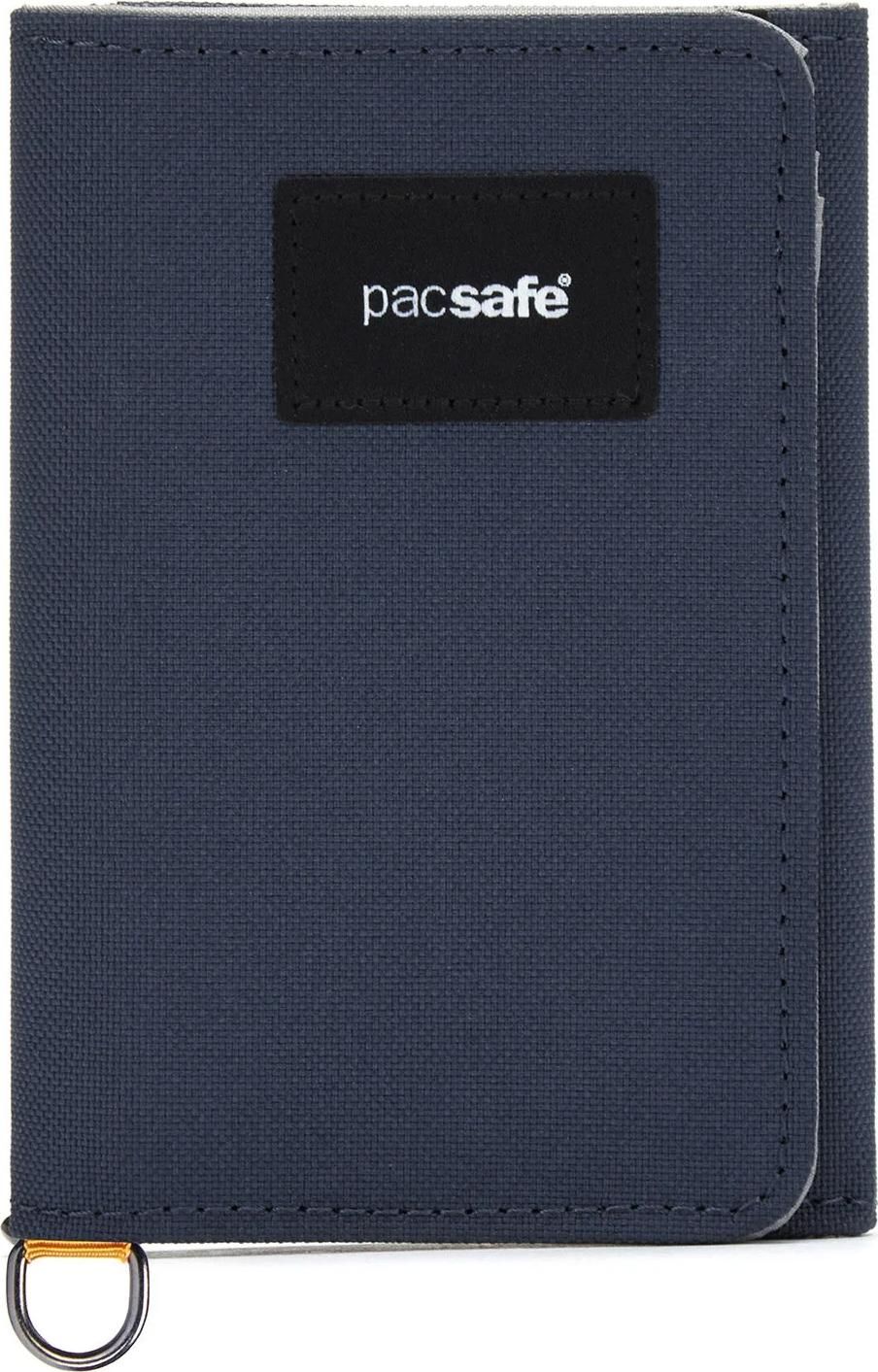 Pacsafe RFIDsafe Trifold Wallet Coastal Blue