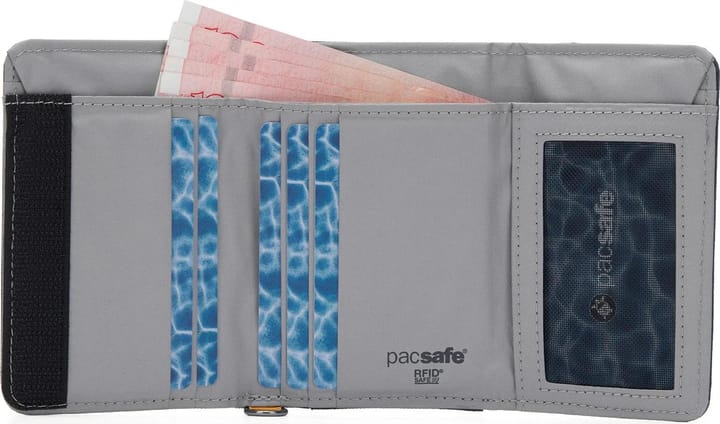 Pacsafe RFIDsafe Trifold Wallet Coastal Blue Pacsafe