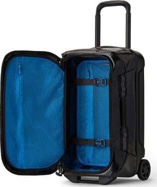 Gregory Alpaca Wheeled Duffel 40l Obsidian Black Gregory