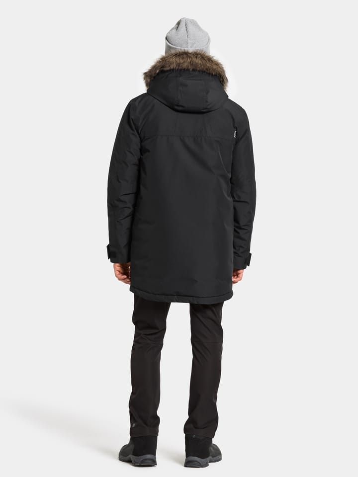 Didriksons Men's Rick Parka 2 Black Didriksons Didriksons Men's Rick Parka 2 Black Didriksons