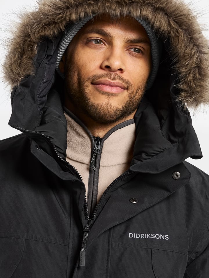 Didriksons Men's Rick Parka 2 Black Didriksons