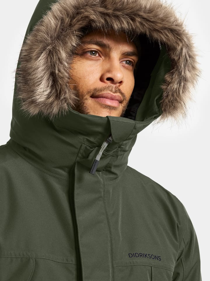 Didriksons Men's Rick Parka 2 Deep Green Didriksons Didriksons Men's Rick Parka 2 Deep Green Didriksons