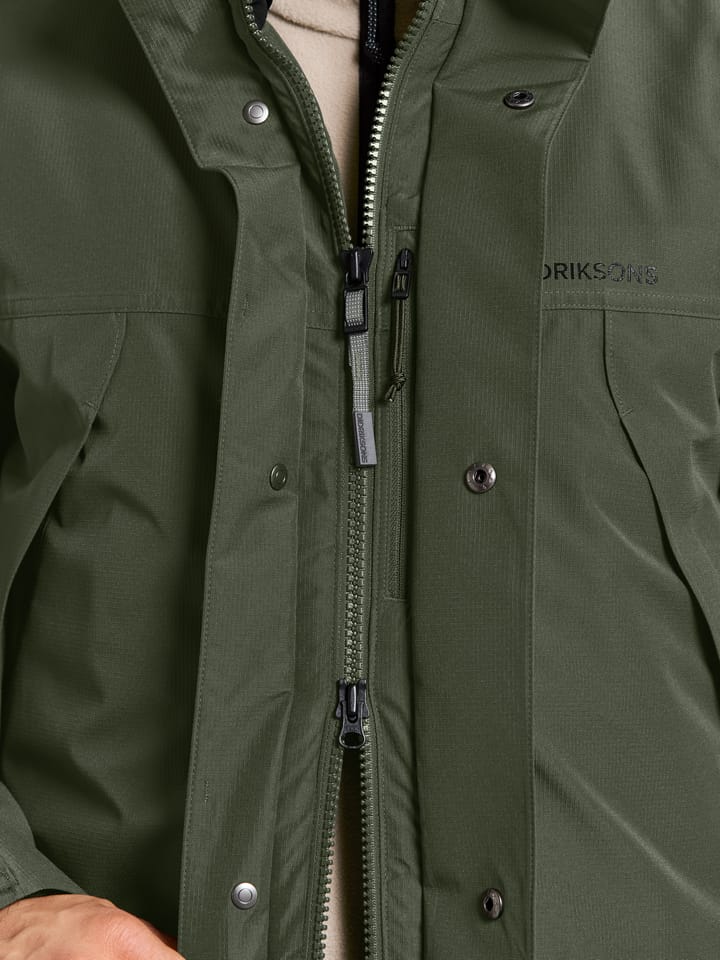 Didriksons Men's Rick Parka 2 Deep Green Didriksons Didriksons Men's Rick Parka 2 Deep Green Didriksons