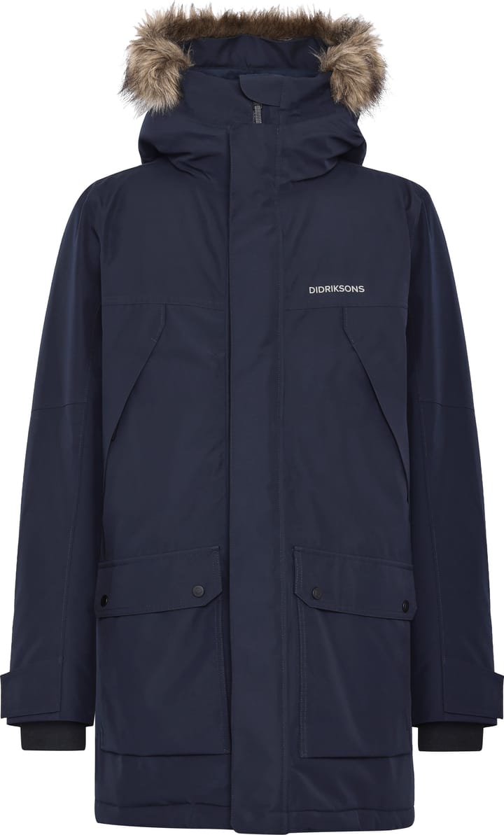 Didriksons Men's Rick Parka 2 Dark Night Blue Didriksons Didriksons Men's Rick Parka 2 Dark Night Blue Didriksons