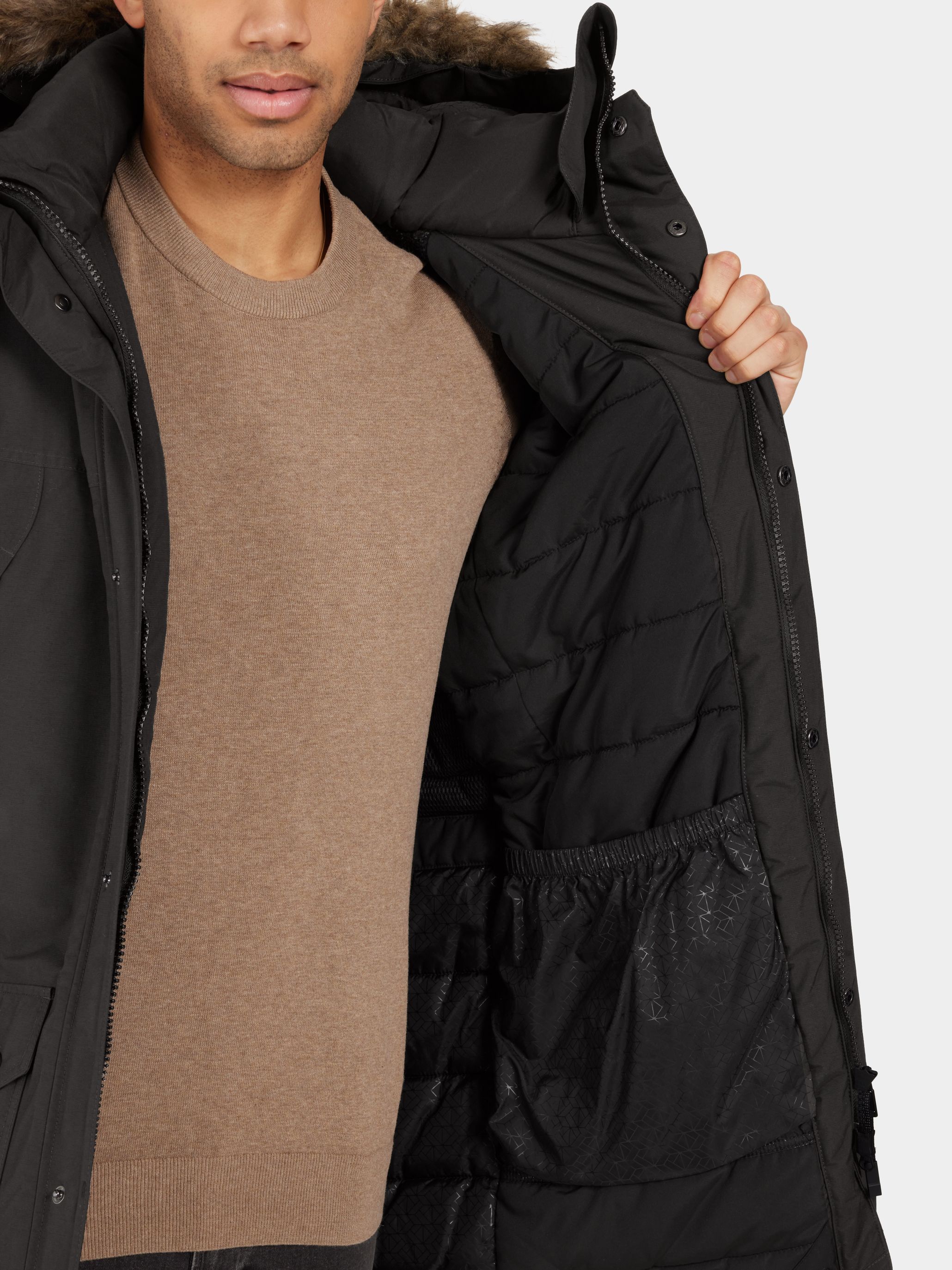 ELDORESO Back Logo Parka BLACK サイズL エルドレッソ ELDORESO Back Logo Parka バックロゴパーカー