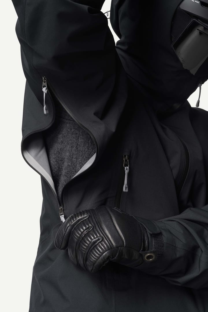 Houdini Men's Ride Jacket True Black Houdini Houdini Men's Ride Jacket True Black Houdini
