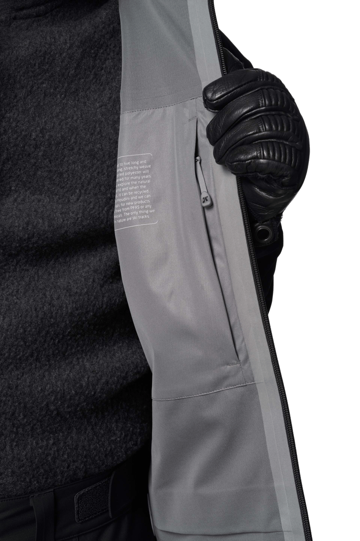 Houdini Men's Ride Jacket True Black Houdini Houdini Men's Ride Jacket True Black Houdini