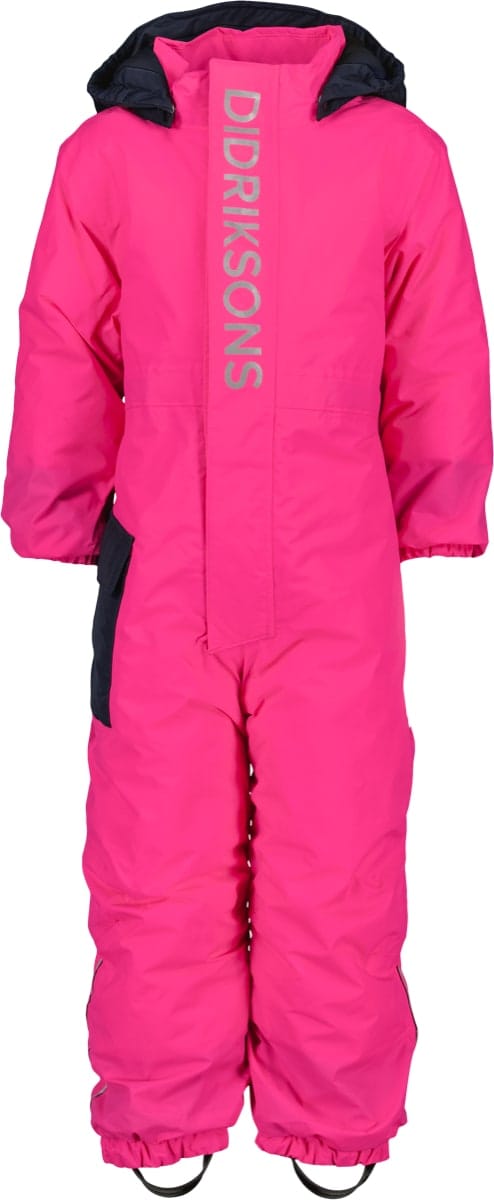 Didriksons Kids' Rio Coverall 2 True Pink Didriksons Didriksons Kids' Rio Coverall 2 True Pink Didriksons