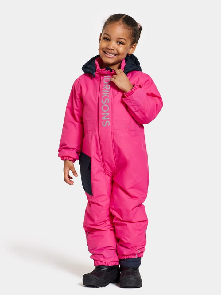 Didriksons Kids' Rio Coverall 2 True Pink Didriksons Didriksons Kids' Rio Coverall 2 True Pink Didriksons