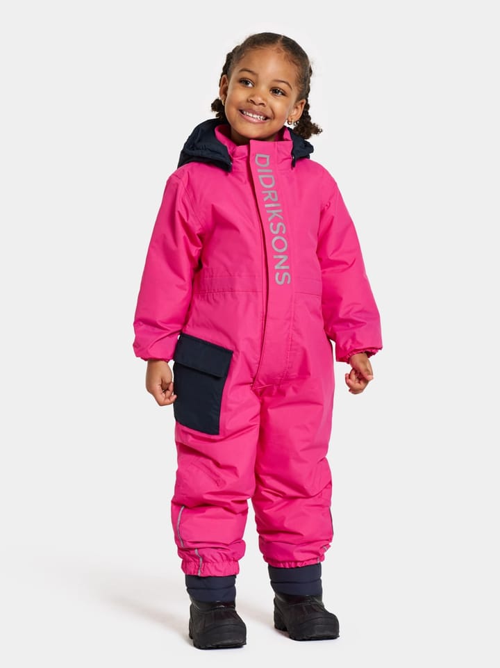Didriksons Kids' Rio Coverall 2 True Pink Didriksons Didriksons Kids' Rio Coverall 2 True Pink Didriksons