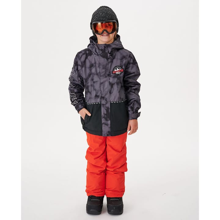 Rip Curl Kids' Olly Snow Jacket Black/Grey Rip Curl