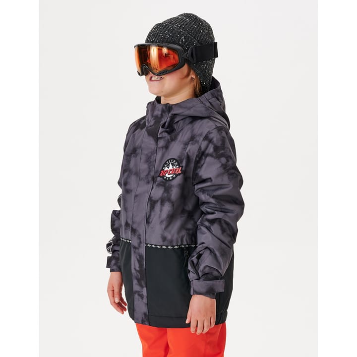 Rip Curl Kids' Olly Snow Jacket Black/Grey Rip Curl