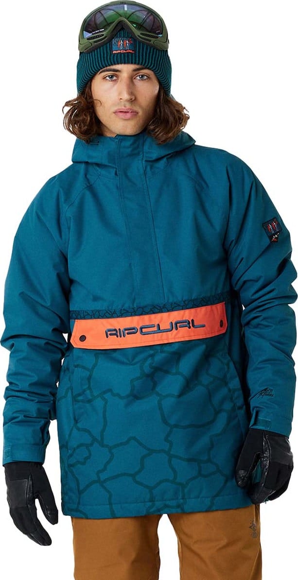 Rip Curl Men's Primative 10k/10k Jacket Blue Green Rip Curl