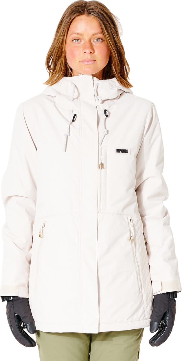 Rip Curl Women's Apres Heat Seeker Snow Jacket Moonbeam Rip Curl