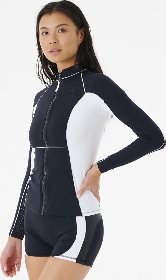 Rip Curl Women's Mirage Ultimate Long Sleeve Rashguard White Rip Curl