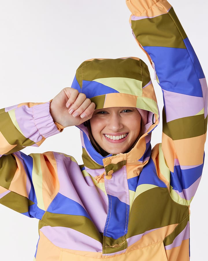 Rip Curl Women's Rider Anorak Jacket Lilac Rip Curl