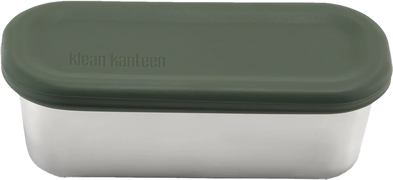 Klean Kanteen Rise Snack Food Box Brushed Stainless Serveringsutstyr 295 ml