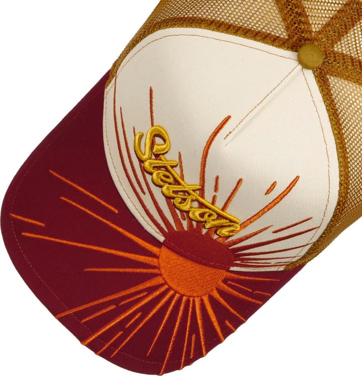 Stetson Rising Sun Trucker Cap Orange/Red Stetson
