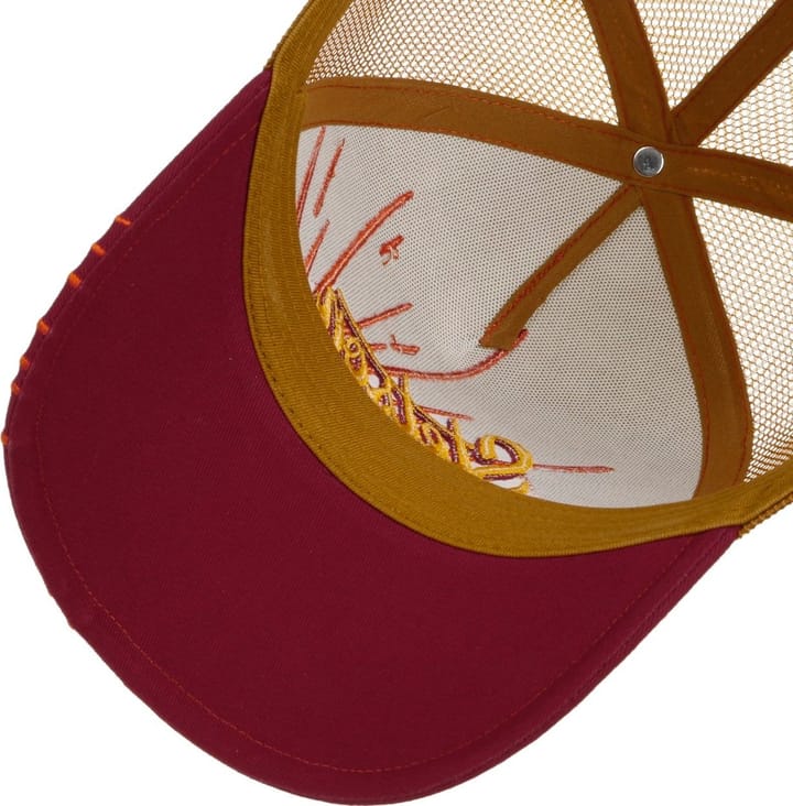 Stetson Rising Sun Trucker Cap Orange/Red Stetson