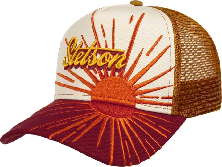 Stetson Rising Sun Trucker Cap Orange/Red Stetson