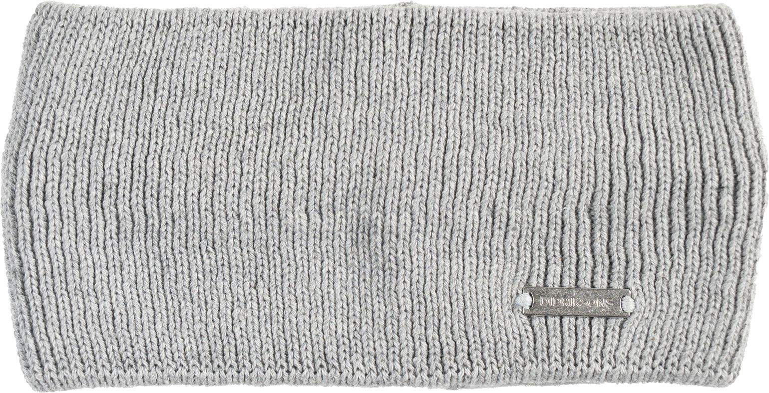 Didriksons River Headband Grey Melange