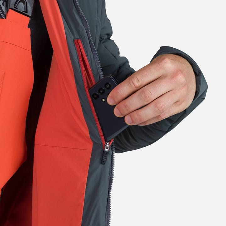 Rossignol Opside Hoodie Warm Onyx Grey Rossignol