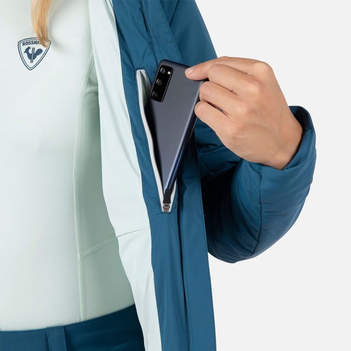 Rossignol W Opside Hoodie Warm Deep Lake Rossignol