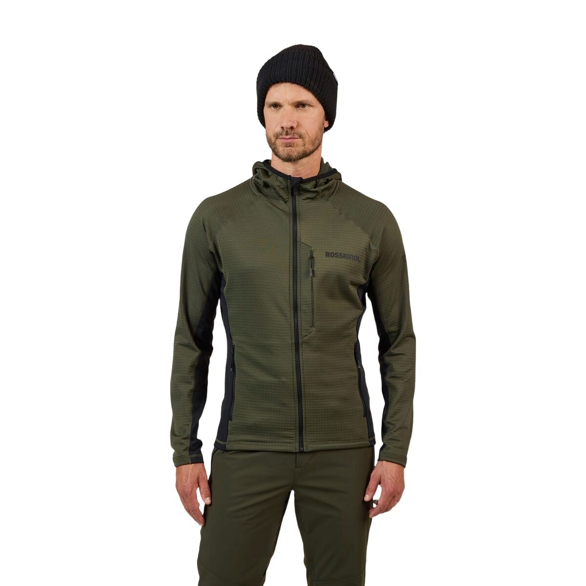 Rossignol Blackside Mix Fzh Fleece Olive Shadow