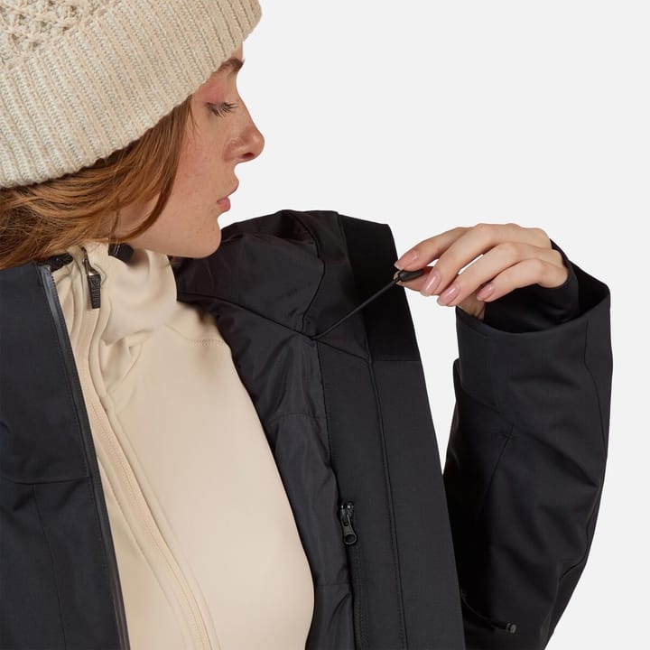 Rossignol W Rochrun Insulated Jkt Black Rossignol