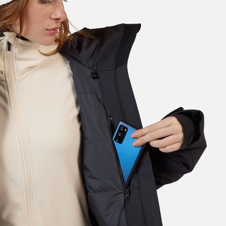 Rossignol W Rochrun Insulated Jkt Black Rossignol
