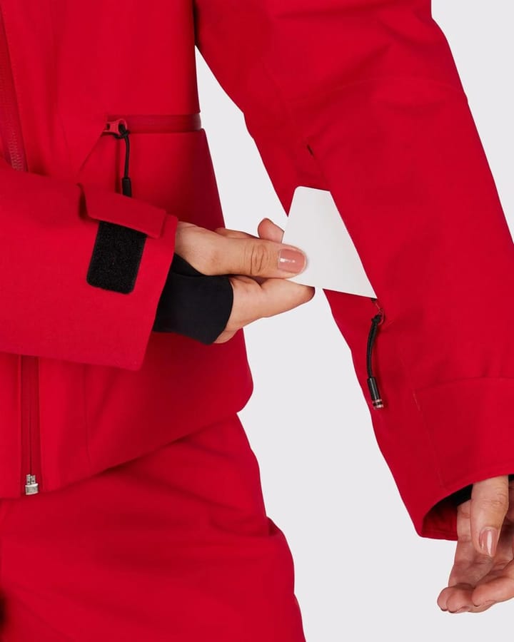 Rossignol W Rochrun Insulated Jkt Ruby Red Rossignol