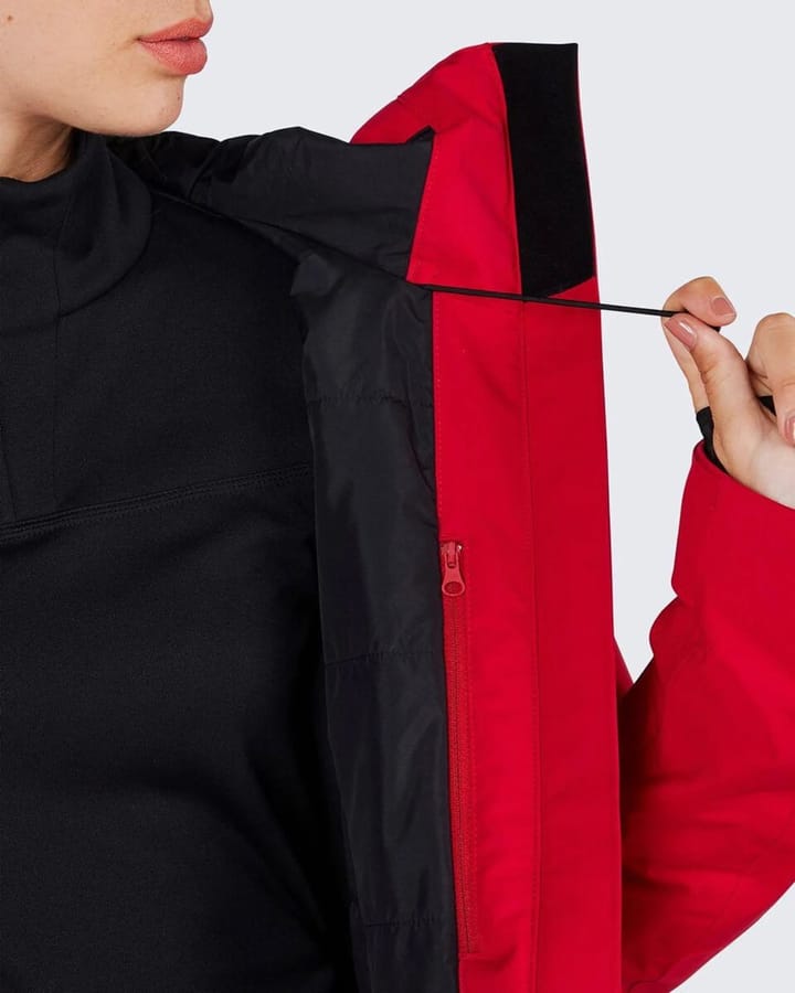 Rossignol W Rochrun Insulated Jkt Ruby Red Rossignol