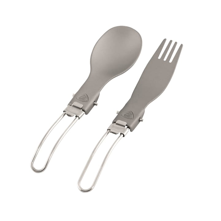 Folding Alloy Cutlery Set Silver Robens