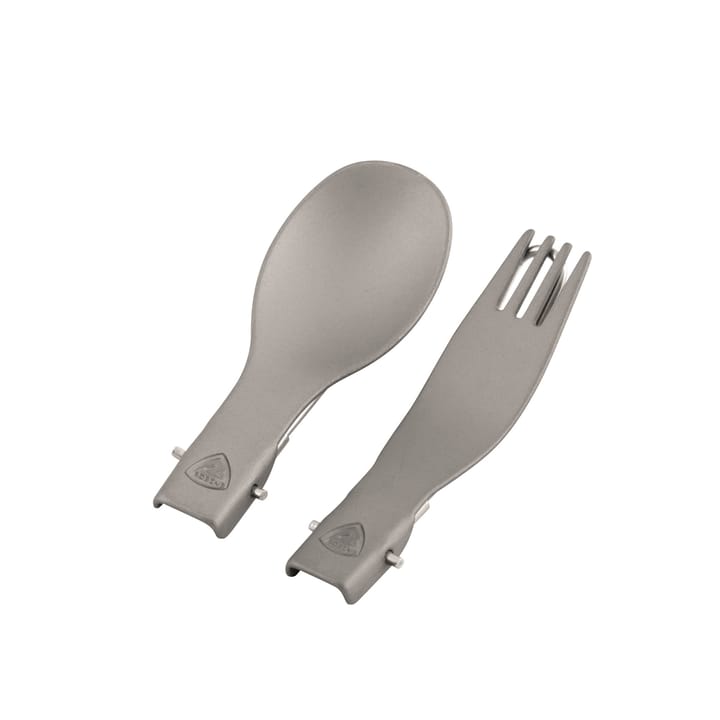 Folding Alloy Cutlery Set Silver Robens