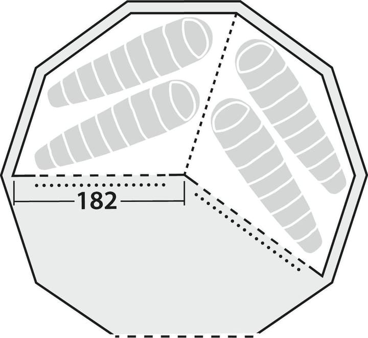 Inner Tent Klondike Black Robens