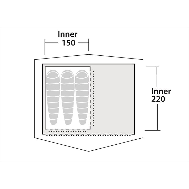 Robens Inner Tent Prospector S Nocolour Robens Robens Inner Tent Prospector S Nocolour Robens