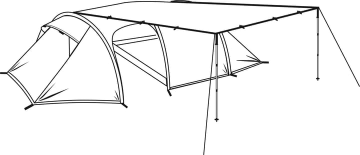 Robens Tarp 4 X 4 M Green Robens