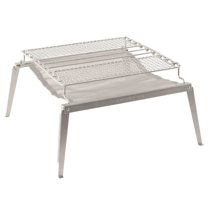 Timber Mesh Grill L Silver Robens