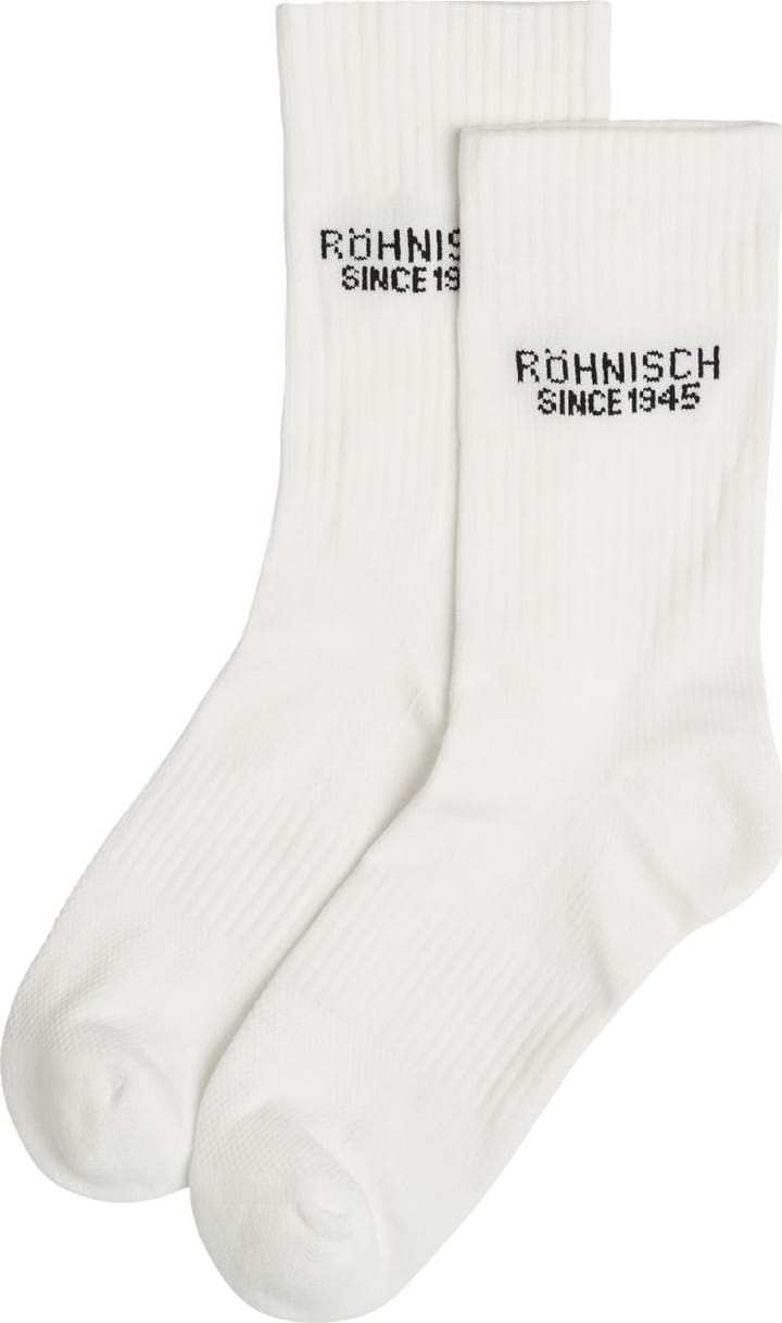 Röhnisch Women's 2-Pack Logo Socks White Röhnisch